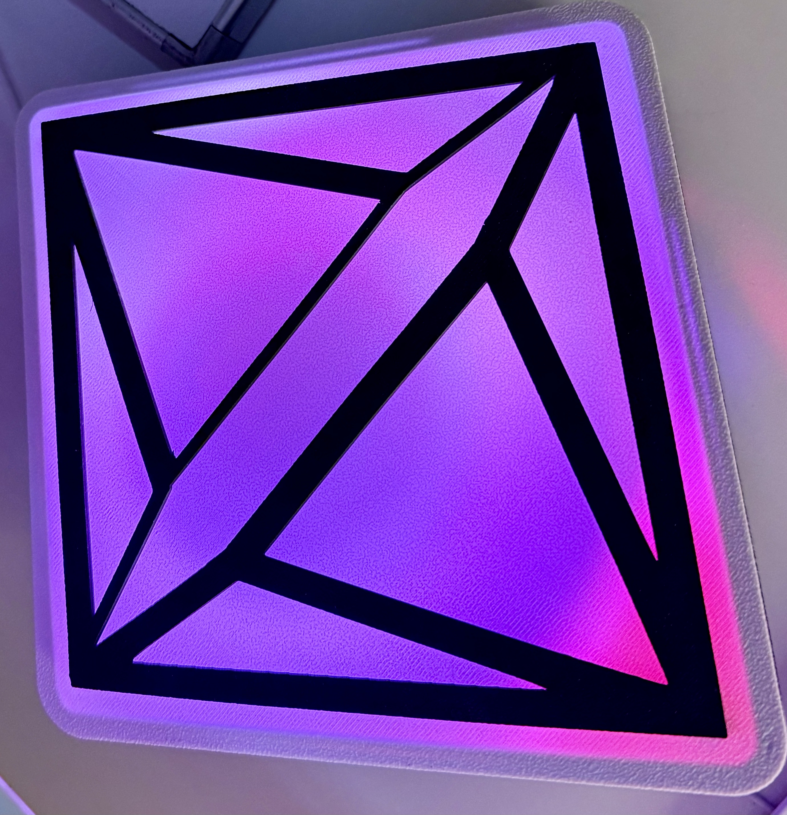 Diamond custom LED sign